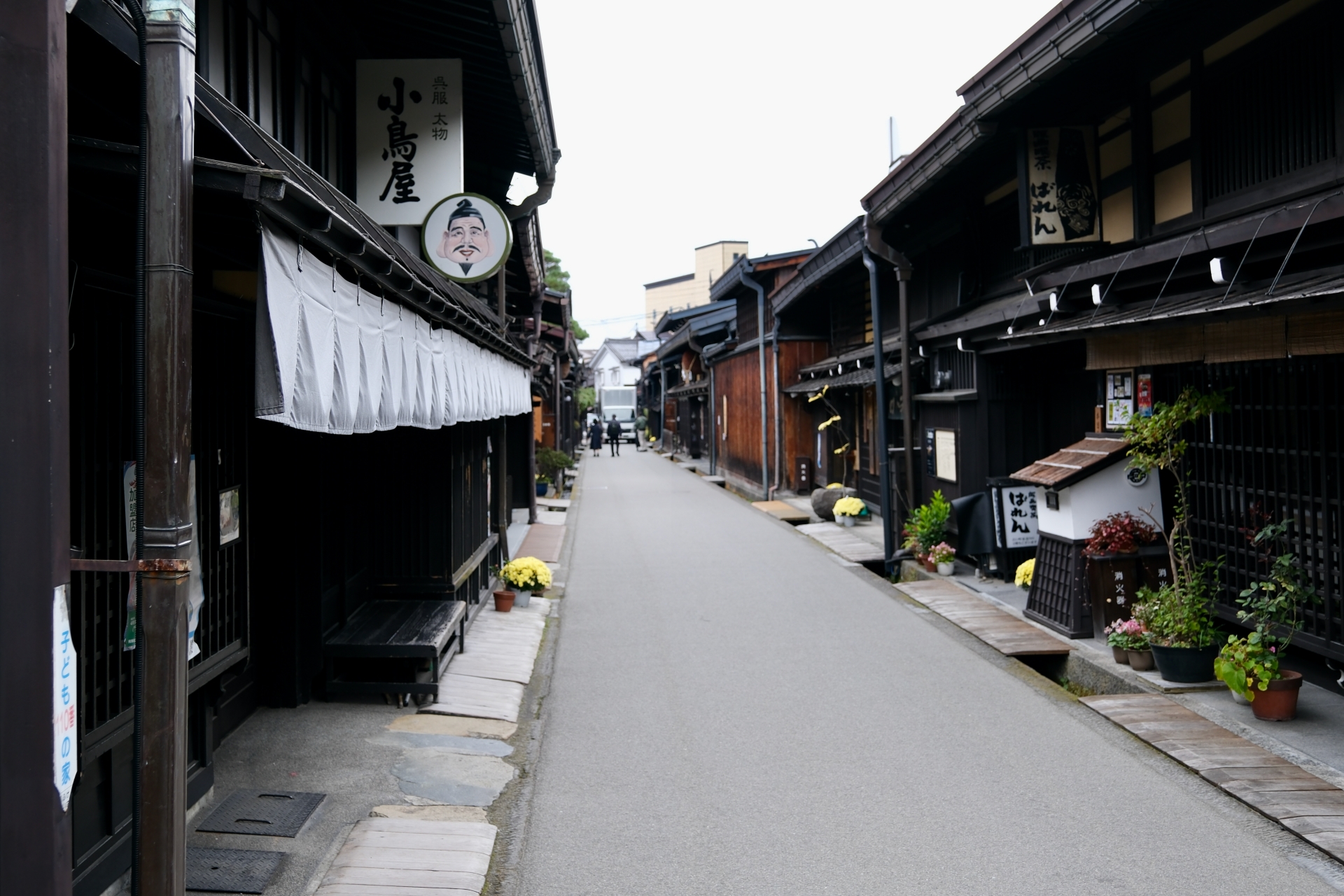 飛騨高山の古い町並み